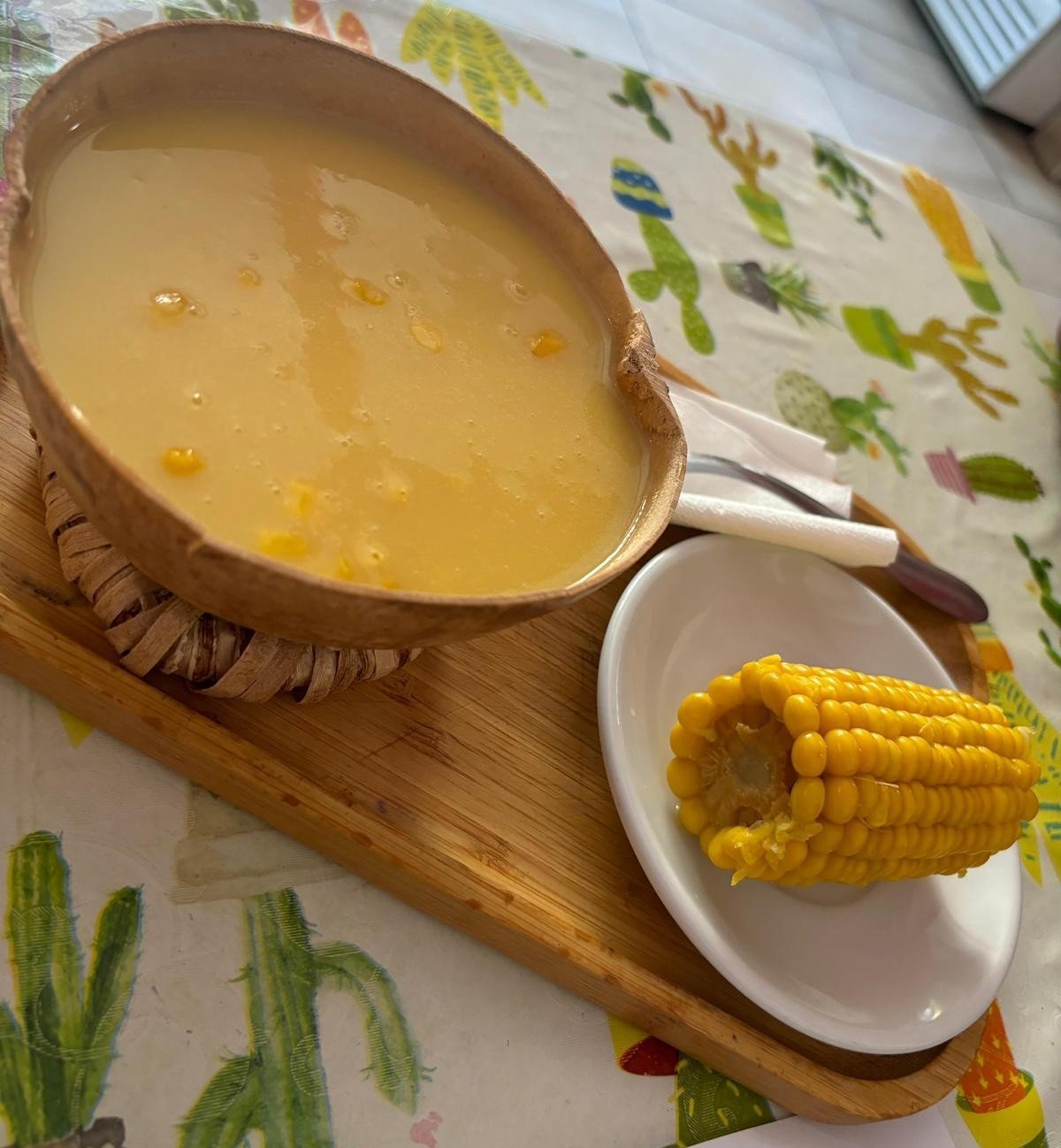 Atol de elote tradicional